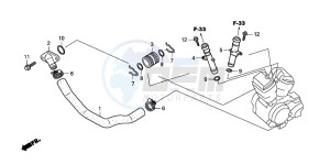 VT750C2 VT750C2 drawing WATER PIPE