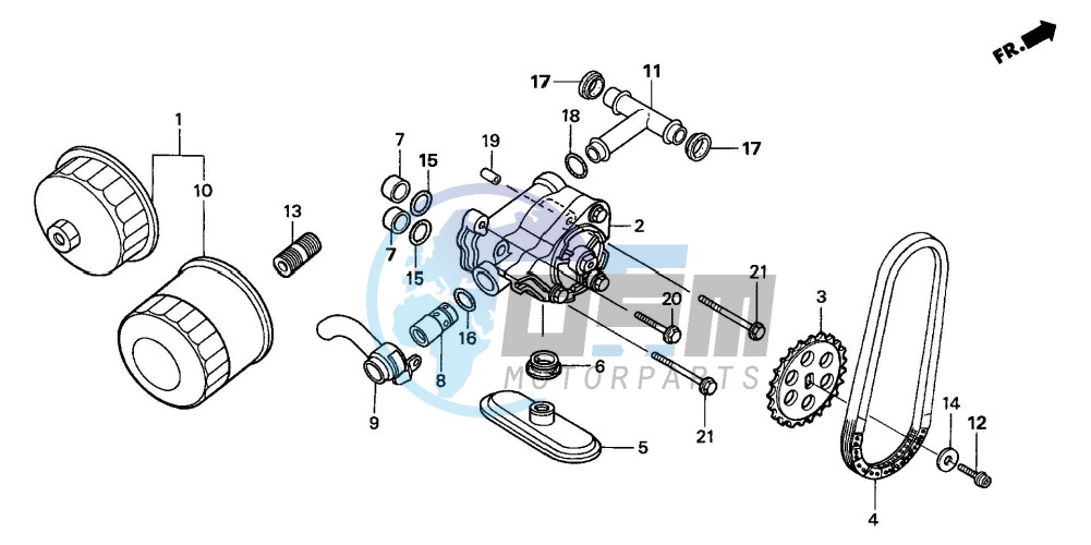 OIL FILTER/OIL PUMP