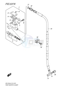 DR-Z125L EU drawing FRONT MASTER CYLINDER