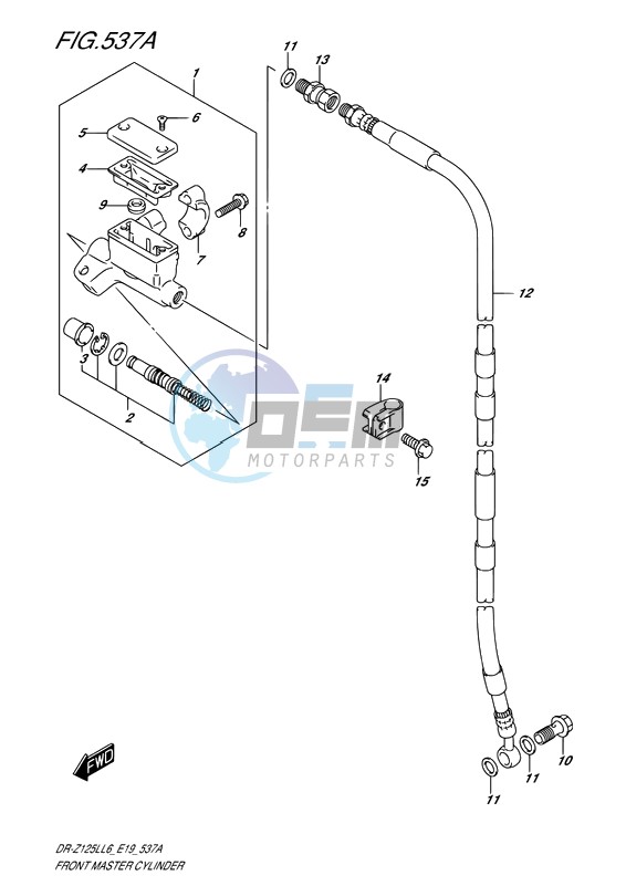 FRONT MASTER CYLINDER