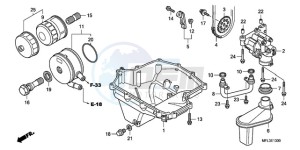 CBR1000RA9 Europe Direct - (ED / ABS MME) drawing OIL PAN/OIL PUMP