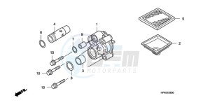 TRX420FMA Europe Direct - (ED / 2ED 4WD) drawing OIL PUMP