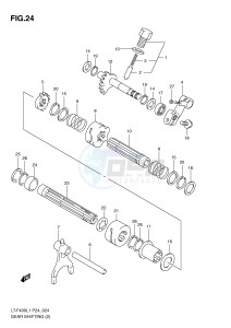 LT-F400 (P24) drawing GEAR SHIFTING (2)