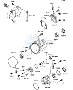 KAF 540 C [MULE 2010] (C1) [MULE 2010] drawing ENGINE COVER