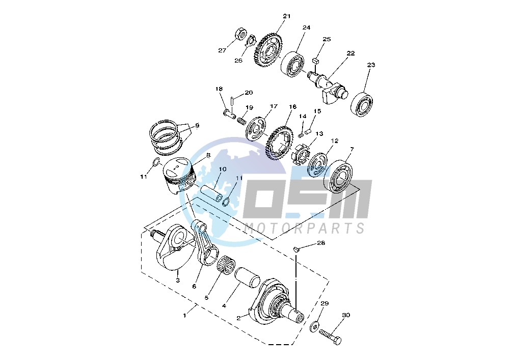 CRANKSHAFT PISTON