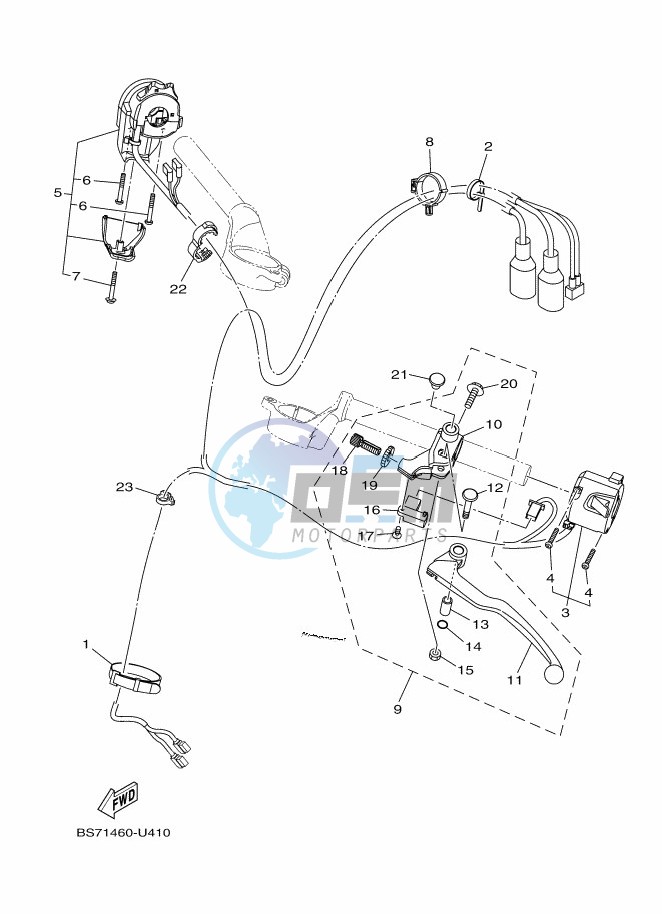 HANDLE SWITCH & LEVER