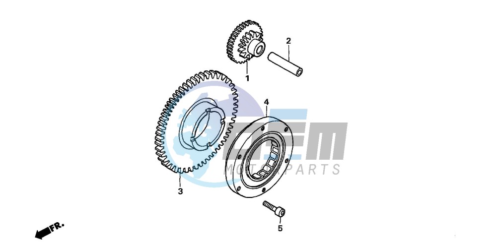 STARTING CLUTCH (CBF600S6/SA6/N6/NA6)