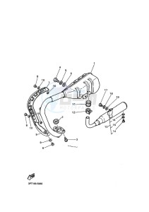 PW50 (2SAR) drawing EXHAUST