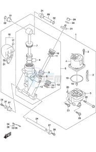 DF 115A drawing Trim Cylinder SS Model