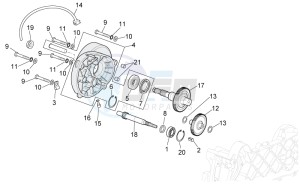 Scarabeo 100 4T e3 net drawing Transmission