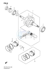 DR-Z70 EU drawing CRANKSHAFT