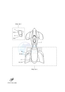 YFZ450 YFZ450D (1PD5 1PD6) drawing EMBLEM & LABEL 2