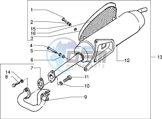 Catalytic silencer