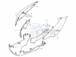 Typhoon 50 2T E2 (EMEA) drawing Side cover - Spoiler