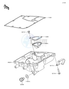 NINJA 650 EX650KHFA XX (EU ME A(FRICA) drawing Oil Pan