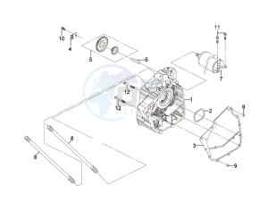 QUAD LANDER 250 drawing CRANKCASE KIT