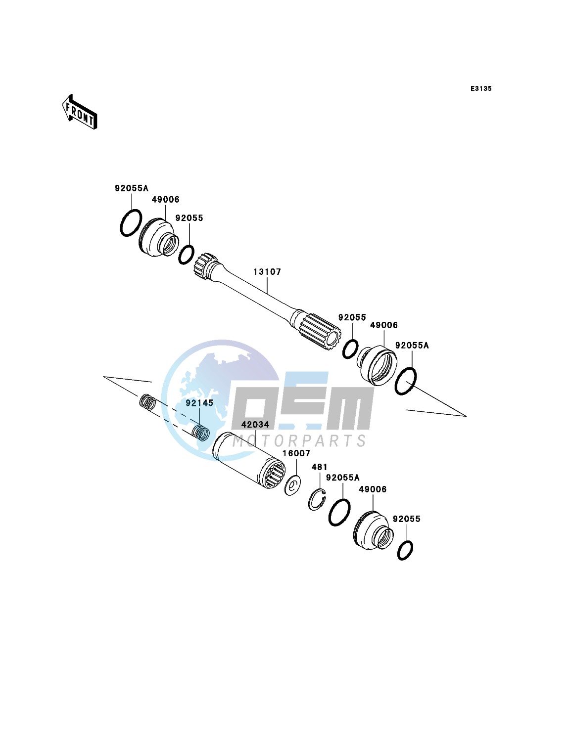 Drive Shaft-Propeller