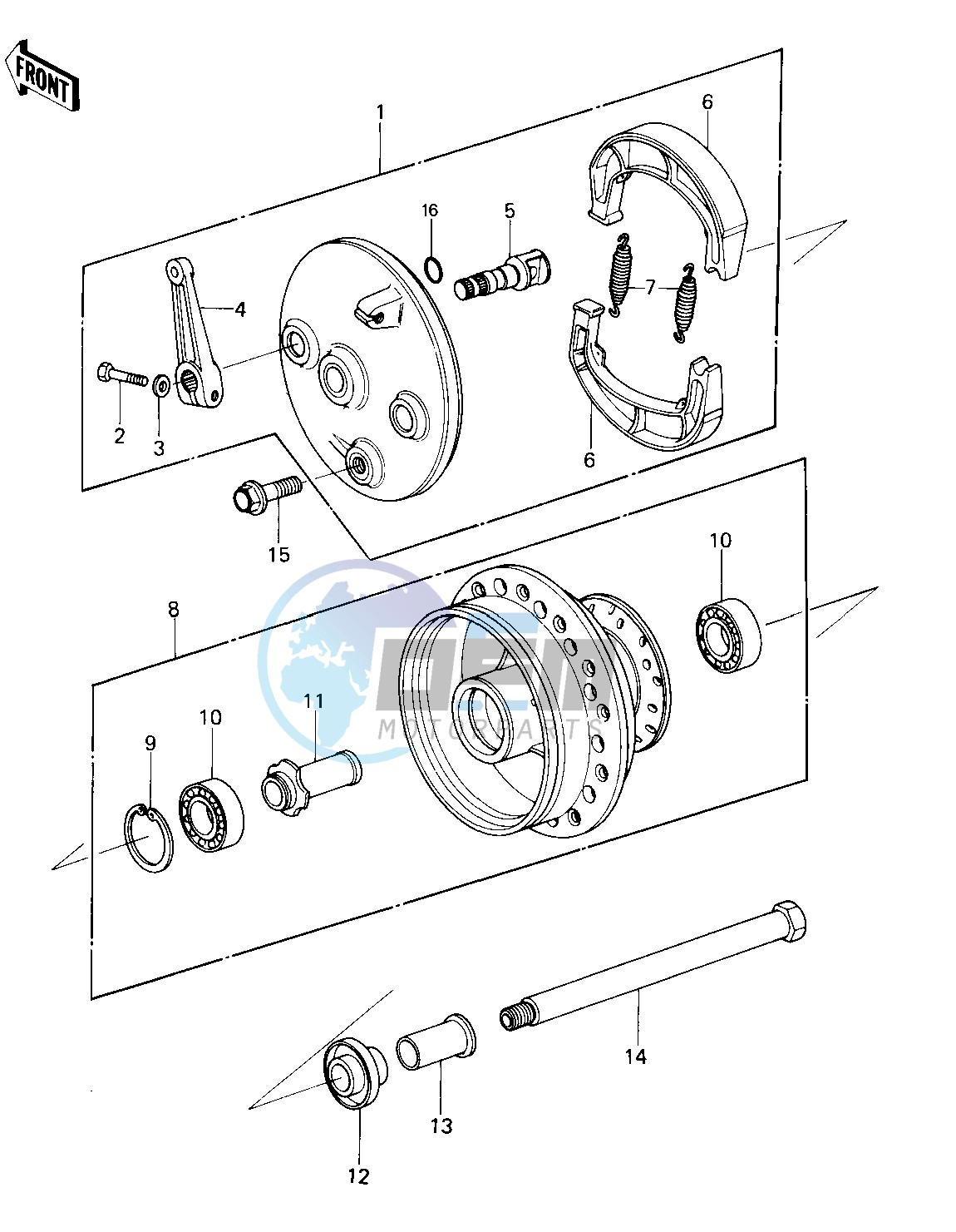 FRONT HUB_BRAKE