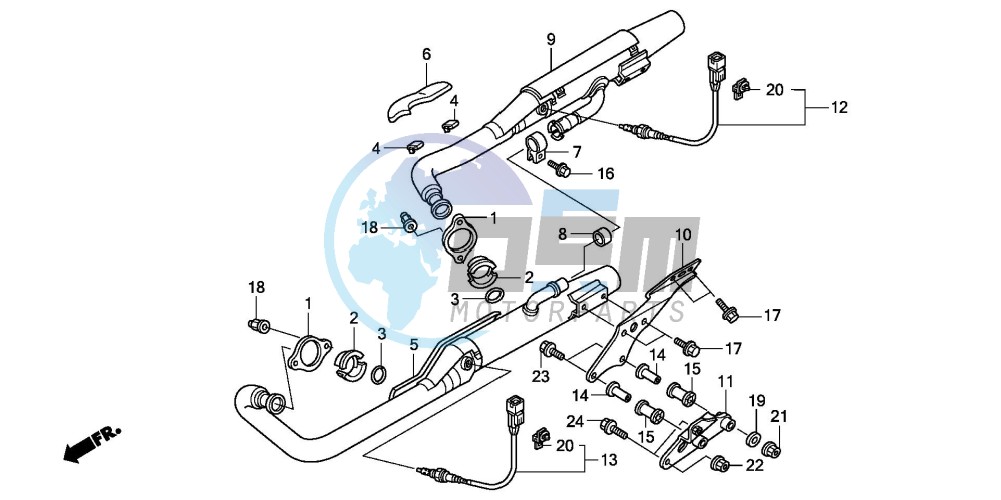 EXHAUST MUFFLER