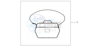 SH150 125 drawing TOP BOX INNERBAG