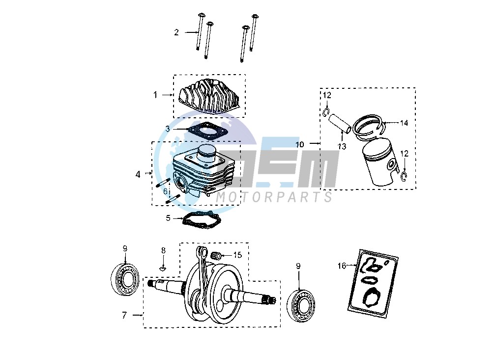 CRANKSHAFT-CYLINDER