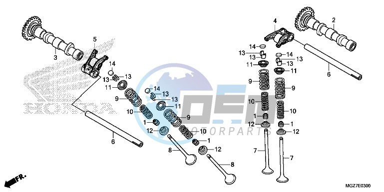 CAMSHAFT/ VALVE