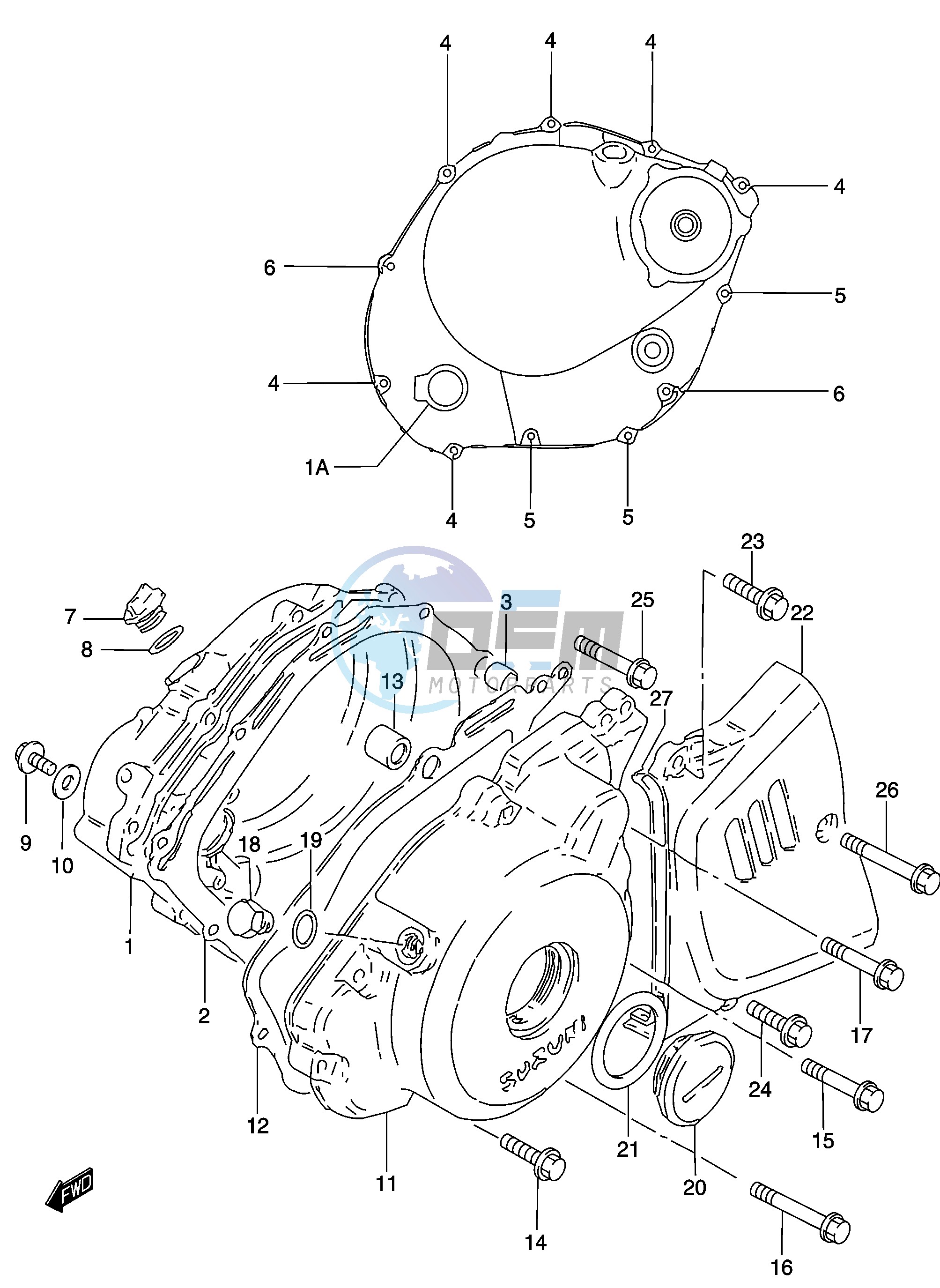 CRANKCASE COVER