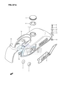 PV50 (E15) drawing FUEL TANK (MODEL L M R)