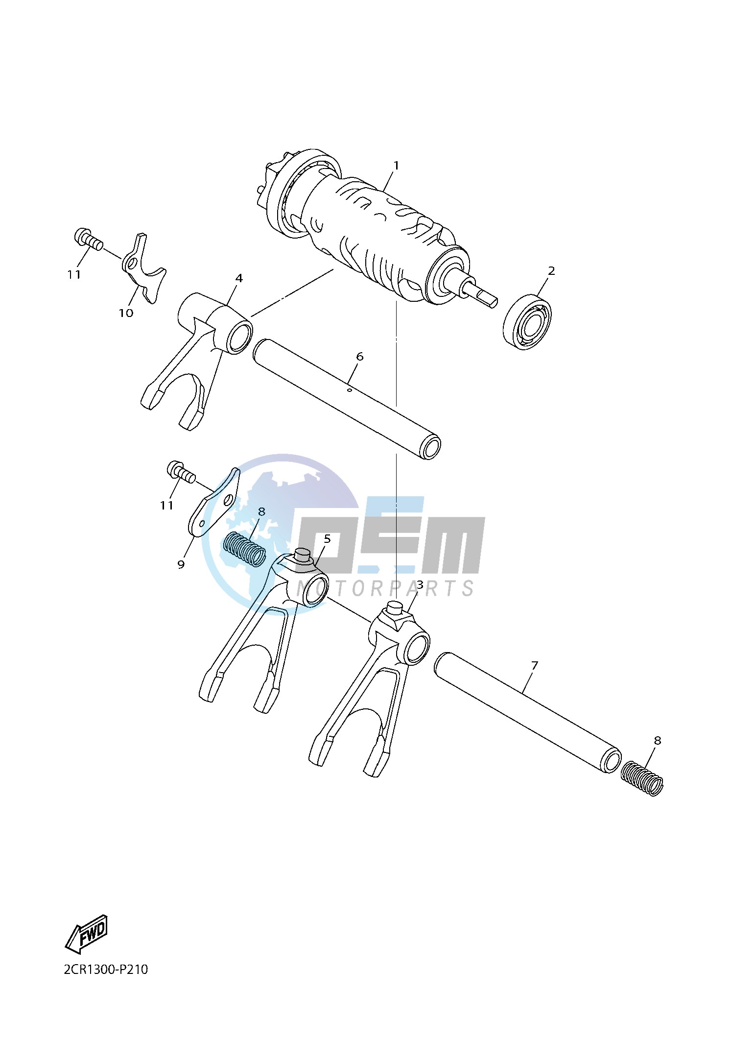 SHIFT CAM & FORK