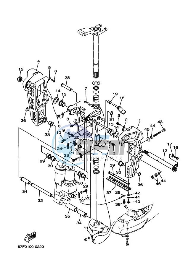 FRONT-FAIRING-BRACKET