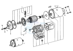 W16 500 drawing STARTING MOTOR