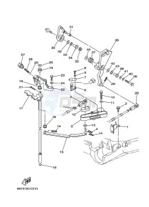 F115AETL drawing THROTTLE-CONTROL