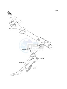 VN900_CLASSIC VN900B6F GB XX (EU ME A(FRICA) drawing Stand(s)