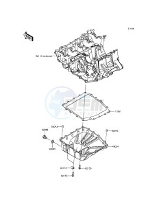 NINJA_ZX-6R_ABS ZX636FEF FR GB XX (EU ME A(FRICA) drawing Oil Pan