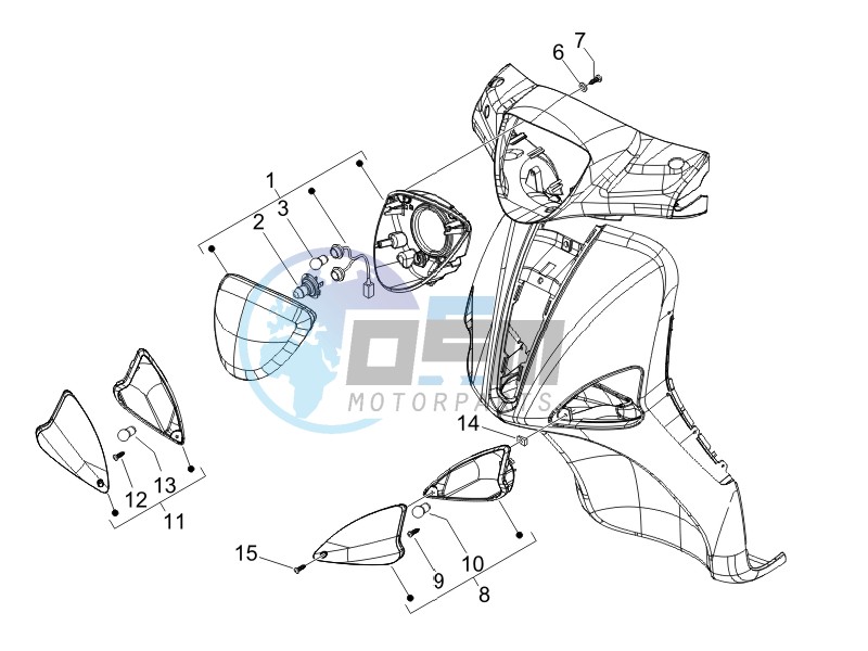 Head lamp - Turn signal lamps