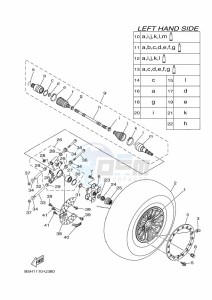 YXZ1000ETS YXZ1000ET (BASC) drawing REAR WHEEL