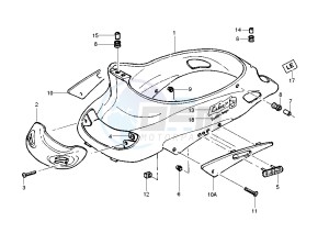 LIBERTY 4T 50 drawing Rear Fairing