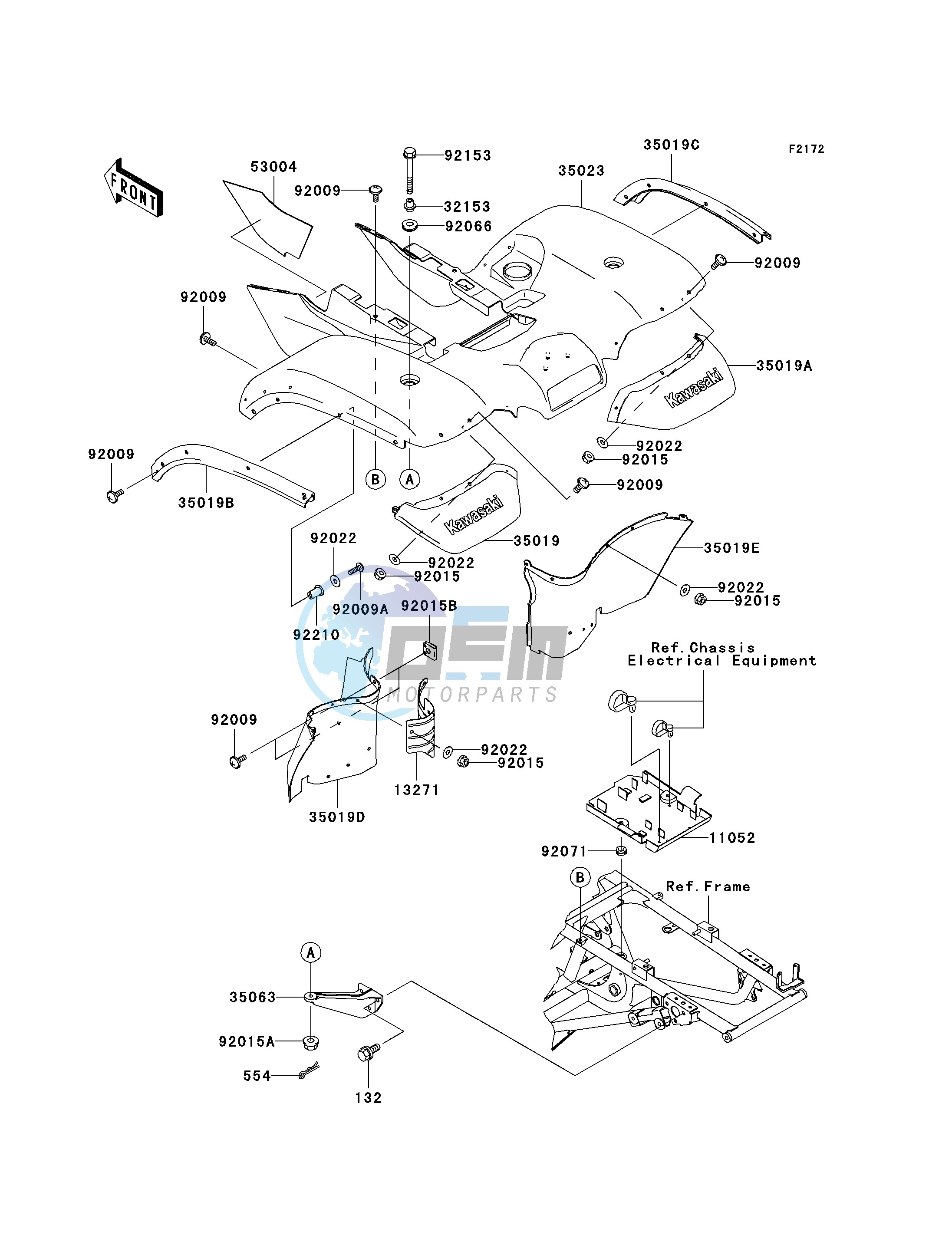 REAR FENDER-- S- -