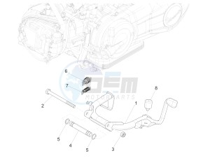 150 Sprint 4T 3V ie (NAFTA) drawing Stand/s