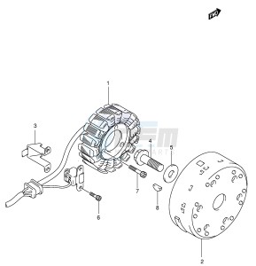 SV650 (E2) drawing MAGNETO