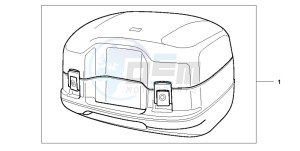 FES250 FORESIGHT drawing 35L TOP BOX G156P