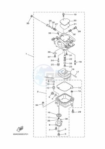 F15PLRE drawing CARBURETOR