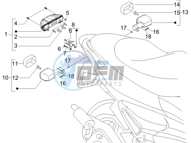 Tail light - Turn signal lamps