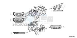 TRX420FA5F TRX420F Europe Direct - (ED) drawing MARK