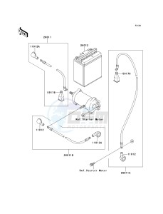 JS 750 B [750 SXI] (B1-B3 B3 CAN ONLY) [750 SXI] drawing ELECTRICAL EQUIPMENT