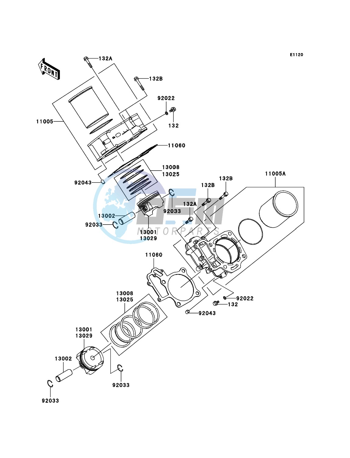 Cylinder/Piston(s)