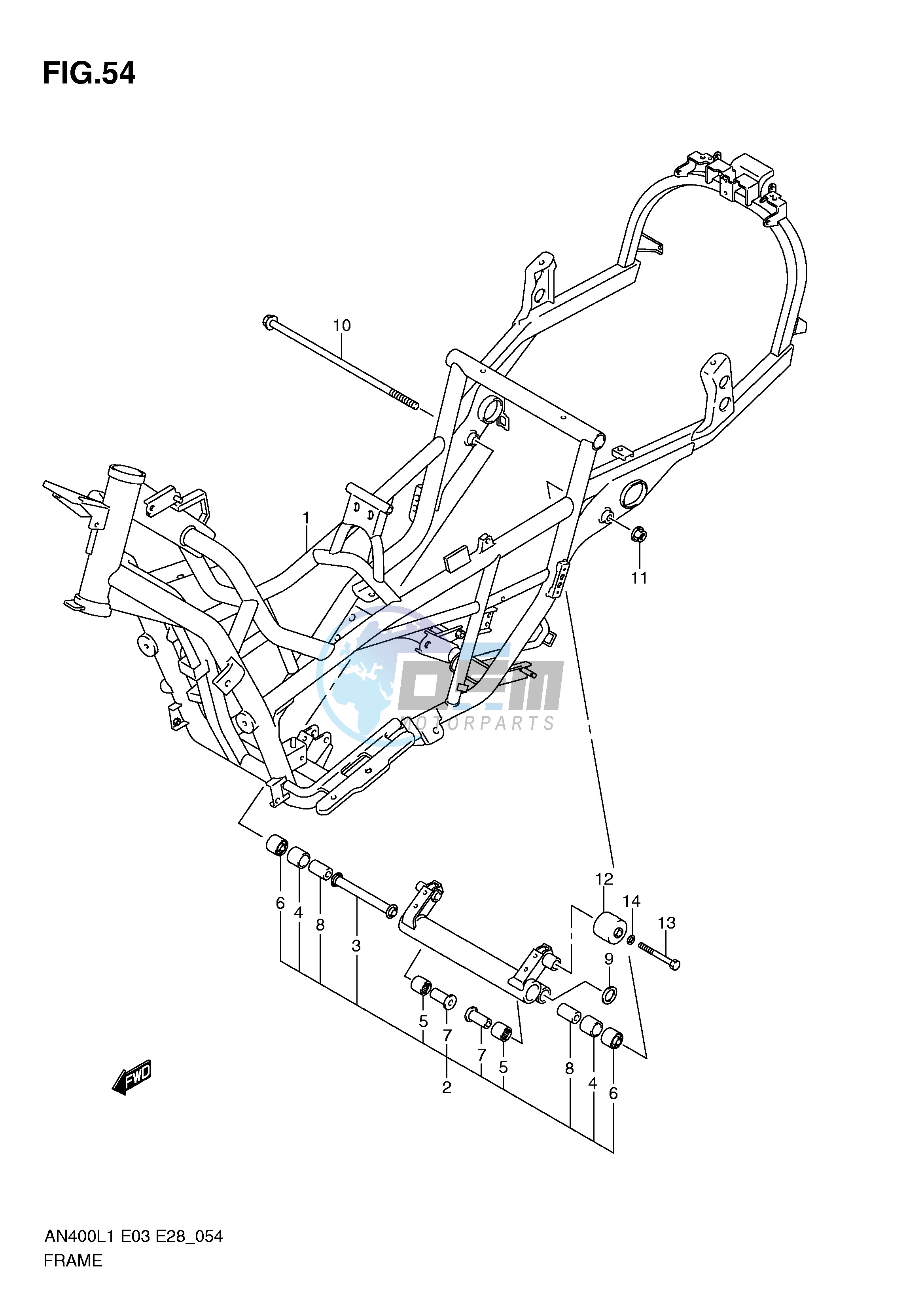 FRAME (AN400ZAL1 E33)