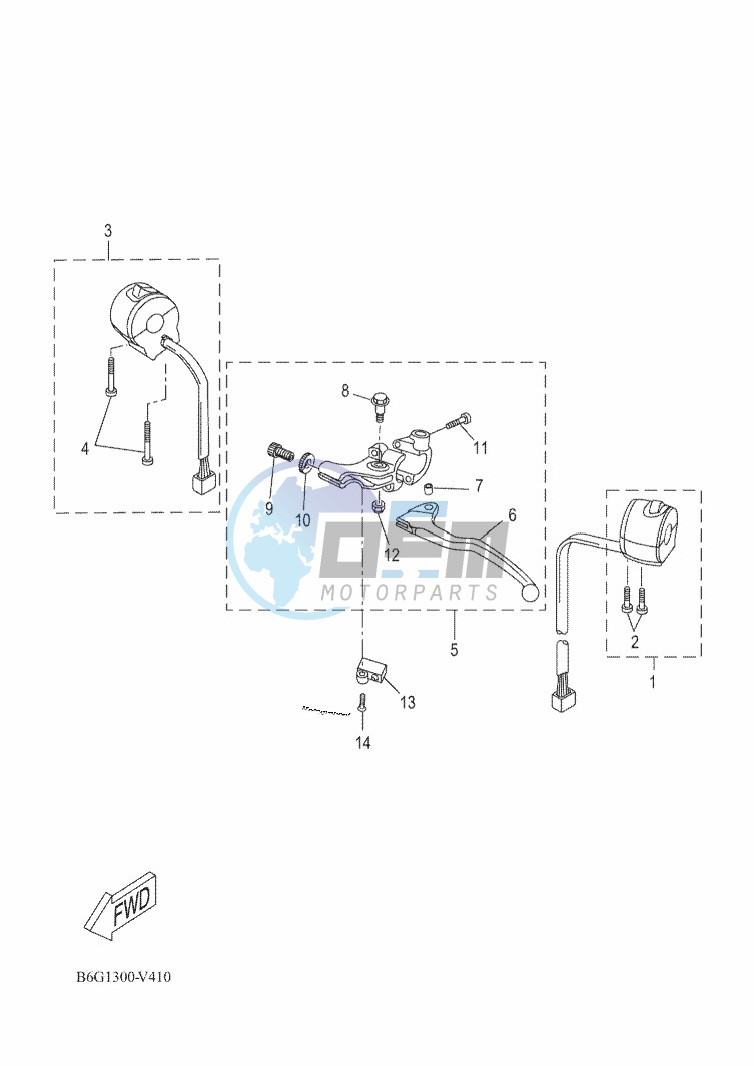 HANDLE SWITCH & LEVER