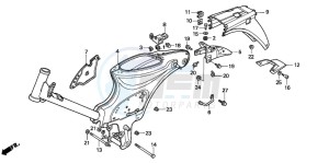 C90M drawing FRAME BODY