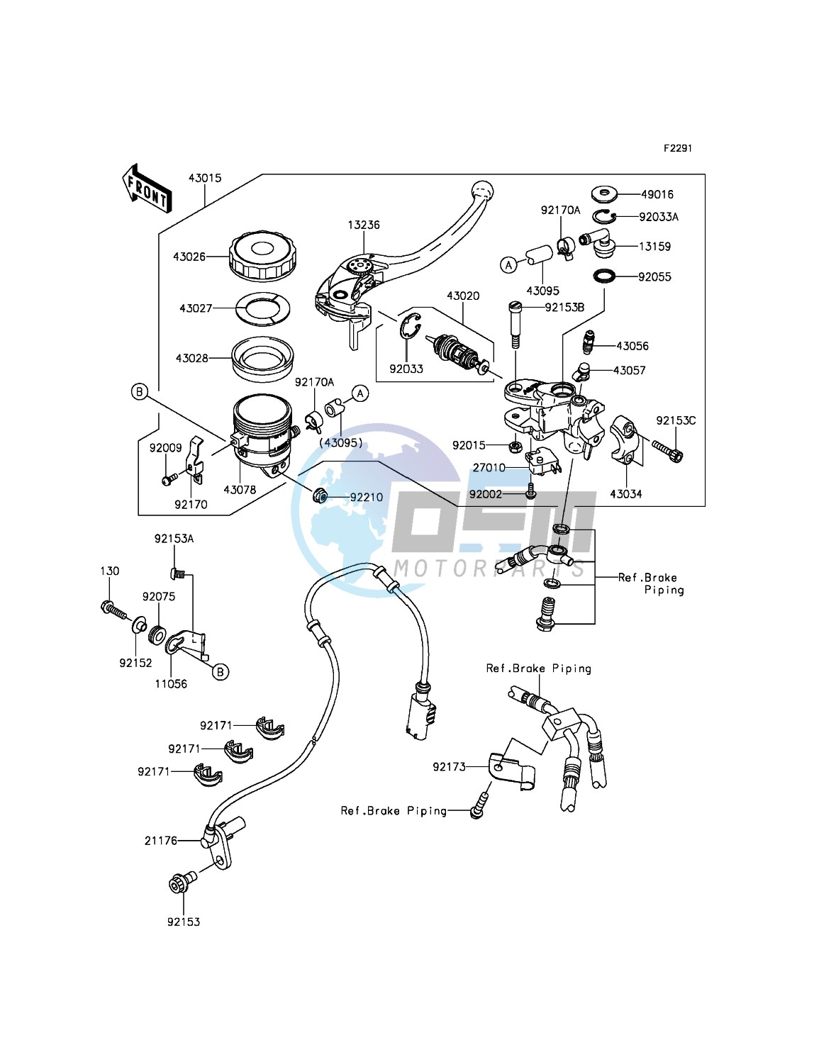 Front Master Cylinder